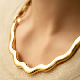 Gargantilha Move - Banhado a Ouro